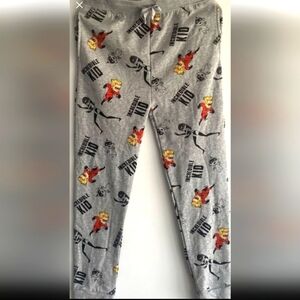 DISNEY Pixar Incredibles, Incredible Kid Jogger Pants Heathered Gray Siz…